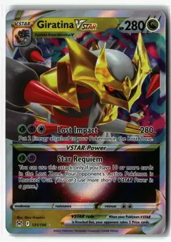 Giratina VSTAR ⭐ 131/196 Holo Rare VSTAR Lost Origin 2022 Pokemon NM - Image 1