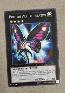 YuGiOh! - Photon Papilloperative GAOV-EN044 Rare - Image 1