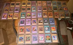 Yu-Gi-Oh Trading Cards Lot Of 54 Cards Some Super Rares And 1st Editions! - Image 1