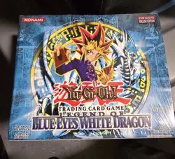 Yugioh 1st Edition Legend of Blue Eyes White Dragon Booster Box - New Sealed💎 - Image 1