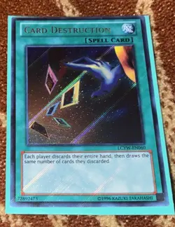 Card Destruction LCYW-EN060 NM Yu-Gi-Oh! Legendary Collection 3 Yugi’s World - Image 1