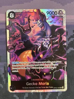 Gecko Moria (086) OP06-086 One Piece Wings of the Captain Foil Near Mint NM - Image 1