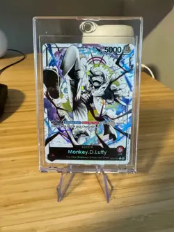 2025 ONE PIECE ST21-001 GEAR 5 MONKEY D. LUFFY LEADER PARALLEL ENGLISH - Image 1