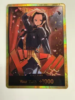 OP14 Nico Robbin Gold Don, Bandai One Piece CCG Holo Foil English+regular Don - Image 1