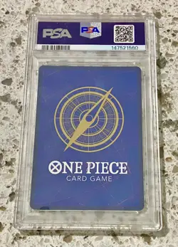 One Piece OP05-119 - Monkey.D.Luffy (Wanted Alternate Art) PSA 10 - Image 2