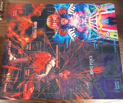 One Piece Card Game 2 Player Mat Buggy/Shanks - Image 1