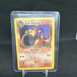 Charizard Dark 1999-2000 ROCKET 021/082 Non-Holo Card - Image 1