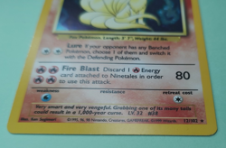Ninetales 12/102 WOTC Holo Rare Base Set 1999 Pokemon Trading Card TCG HP (#1) - Image 3