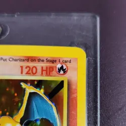 Pokemon Charizard 4/102 Base Set Holo Rare 1999 Stage 2 Card English - Image 5