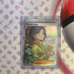 Pokemon TCG Paldea Evolved Trainer Parasol Lady & Friends 3 Holo Cards English - Image 2