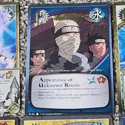 6 Naruto Cards Sasuke Uchiha Kabuto Yakushi Snake Sword Visual Jutsu - Image 3