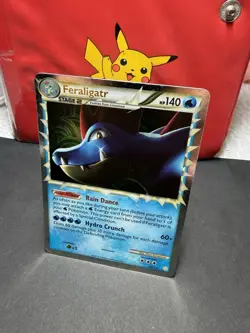 Pokemon TCG Feraligatr Prime Lp HeartGold SoulSilver Card 108/123 - Image 1