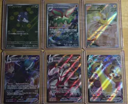 Pokemon Full Art Lot 6 Cards Total Near Mint Condition - Image 1