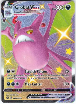Crobat VMAX - SWSH099 Pokemon SWSH: Sword & Shield Promo Cards Holo Promo NM - Image 1