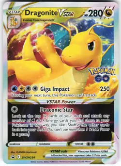 Dragonite VSTAR - SWSH236 Pokemon SWSH: Sword & Shield Promo Cards Holo Promo NM - Image 1