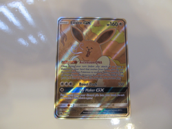 Pokemon Eevee GX SM233 Promo Holo Basic HP160 Rare Card Pokemon TCG Excellent++ - Image 1
