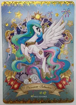 My Little Pony Trading Card 15 Years Princess Celestia Kayou MLPME02-SGR-008L5 - Image 1