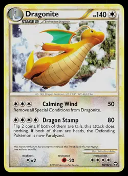 Pokemon Card - Dragonite Triumphant 18/102 Rare - Image 1