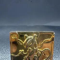 1999 MEWTWO Gold Bar Card Limited Edition Burger King Gold Plated Pokemon - Image 5