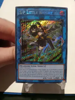 Yu-Gi-Oh! TCG S:P Little Knight 1st Edition Secret Rare Card AGOV-EN046 - Image 1