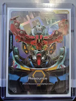 Gundam TCG Card Game Dual Impact Foil Resource GD02 R-015 C++ - Image 1