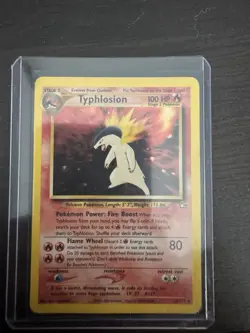 Pokemon TCG Typhlosion Holo Rare Card 18/111 - Image 1