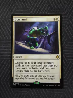 mtg continueU commander: teenage mutant ninja turtles - Image 1
