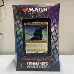 Commander Adventures In The Forgotten Realms Deck New Sealed Dungeons Of Death - Image 1