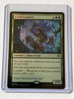 Icetill Explorer 192 MTG Edge of Eternities 2025 Near Mint Foil Rare - Image 1