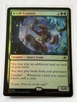 Icetill Explorer 192 MTG Edge of Eternities 2025 Near Mint Foil Rare - Image 2