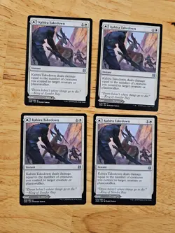 4x Kabira Takedown *Playset* Zendikar Rising Uncommon Magic MTG WOTC M9246 - Image 1