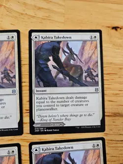 4x Kabira Takedown *Playset* Zendikar Rising Uncommon Magic MTG WOTC M9246 - Image 3