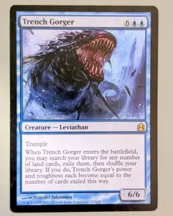 Trench Gorger - Commander 2011 #65 Rare - Near Mint - Magic the Gathering - Image 1