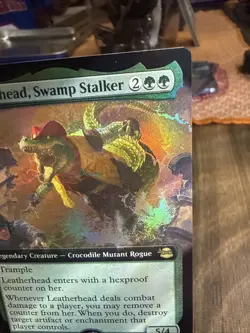 Leatherhead, Swamp Stalker (Extended Art) Teenage Mutant Ninja Turtles Foil - Image 3