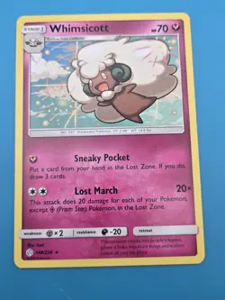 Pokemon - Whimsicott - 148/236 - Rare - Cosmic Eclipse - NM - Image 1