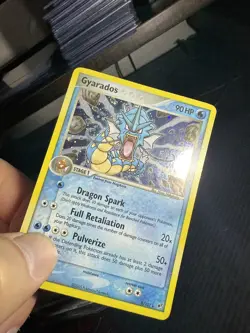 2005 Gyarados EX Deoxys Holo 8/107 - LP/MP- Pokemon Card Rare - Image 3