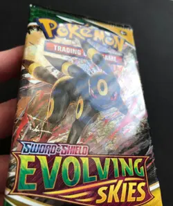 Evolving Skies Pokemon Cards TCG Booster Pack 2021 Umbreon Artwork NEW - Image 4