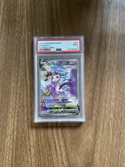 Pokemon TCG Mew V Full Art Ultra Rare 251/264 Fusion Strike Holo PSA 9 - Image 1