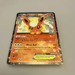 Pokemon TCG Flareon EX Holo Lot - 2 Cards RC6/RC32 2016 English - Image 2