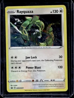 2019-2023 Pokemon SWSH Black Star Promos Rayquaza #SWSH029 - Image 1