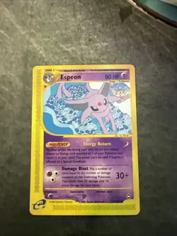 Pokemon Espeon Aquapolis 11/147 Regular Non-Holo Rare, ESeries - Image 1