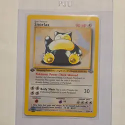 Pokemon TCG 1st Edition Snorlax Jungle Rare Regular 27/64 1999 Wizards, vintage! - Image 1