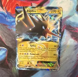 Pokemon TCG Zapdos EX Plasma Storm Ultra Rare Holo 48/135 - MP - Image 1