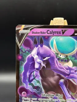 SHADOW RIDER CALYREX V 2021 POKEMON CHILLING REIGN HOLO RARE 074/198 - Image 3