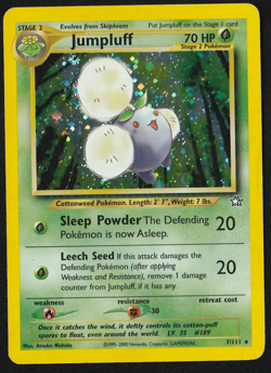 Jumpluff 7/111 - Pokemon Neo Genesis TCG Set - Holo, Rare - Image 1