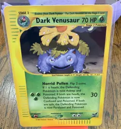 Pokemon Best Of Promo Dark Venusaur Best Winner Stamp Promo #7 NM - Image 1