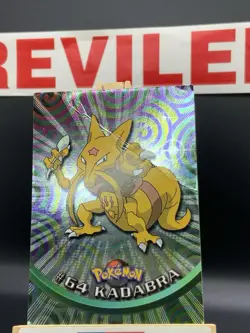 1999 Pokemon Topps #64 Kadabra Holo - Damage HP - Image 2