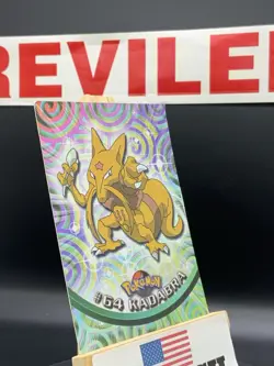 1999 Pokemon Topps #64 Kadabra Holo - Damage HP - Image 4