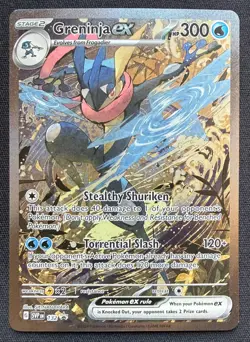 Pokemon TCG - Greninja ex - 132 - SV: Scarlet & Violet Promo (SVP) - NM - - Image 1