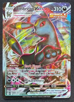 Pokemon TCG -Umbreon VMAX 095/203 - SWSH07: Evolving Skies - NM - - Image 1